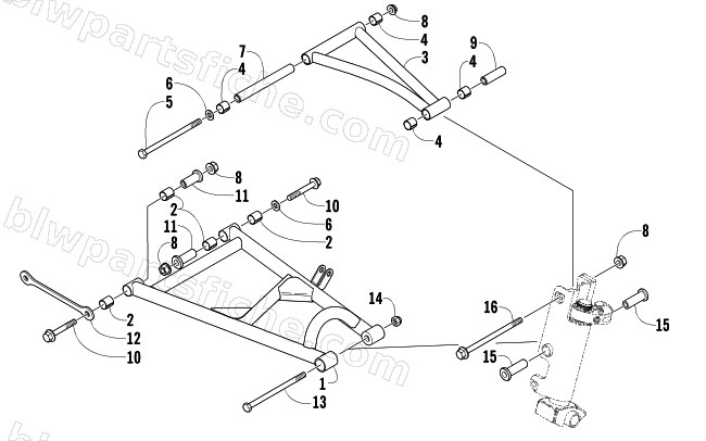 A-ARM ASSEMBLY diagram