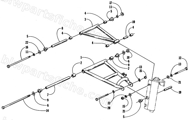 A-ARM ASSEMBLY diagram