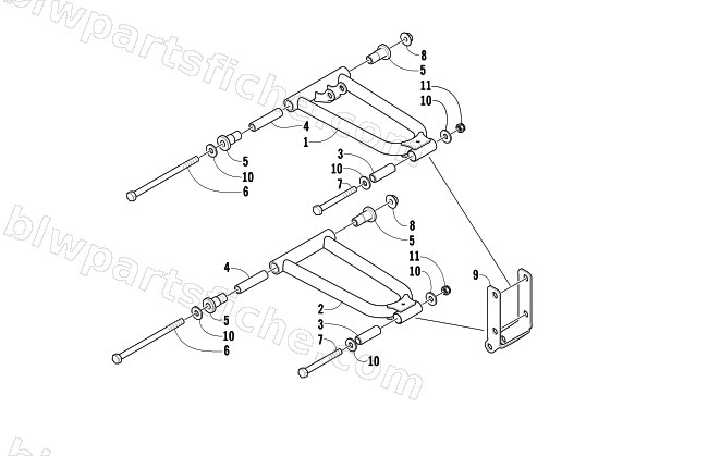 A-ARM ASSEMBLY diagram