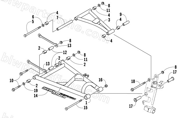 A-ARM ASSEMBLY diagram