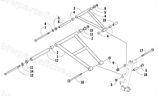 A-ARM ASSEMBLY diagram
