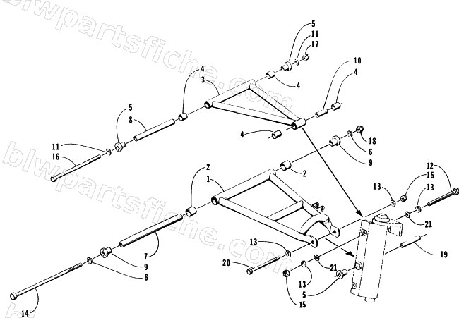 A-ARM ASSEMBLY diagram