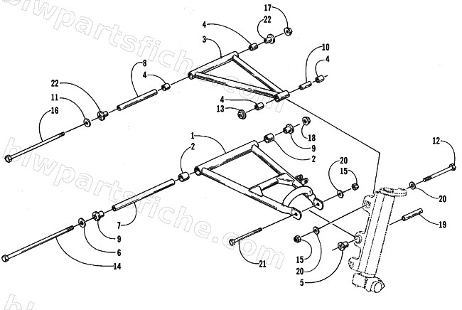 A-ARM ASSEMBLY diagram