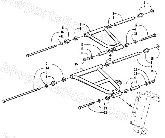 A-ARM ASSEMBLY diagram
