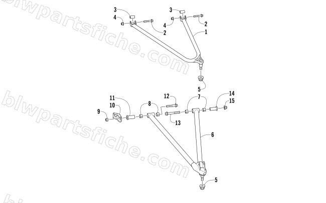 A-ARM ASSEMBLY diagram