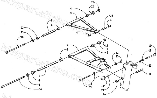 A-ARM ASSEMBLY diagram