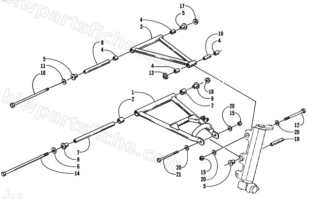 A-ARM ASSEMBLY diagram