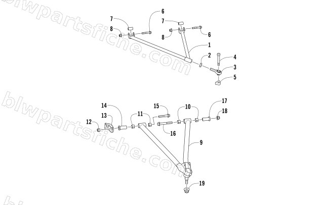 A-ARM  ASSEMBLY diagram