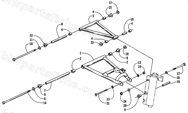 A-ARM ASSEMBLY diagram