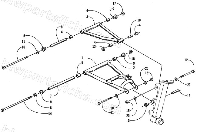 A-ARM ASSEMBLY diagram