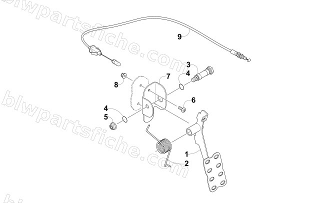 ACCELERATOR ASSEMBLY diagram