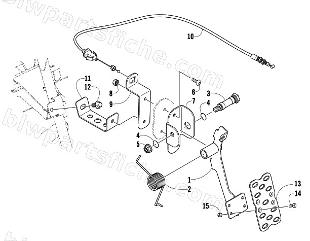 ACCELERATOR ASSEMBLY diagram