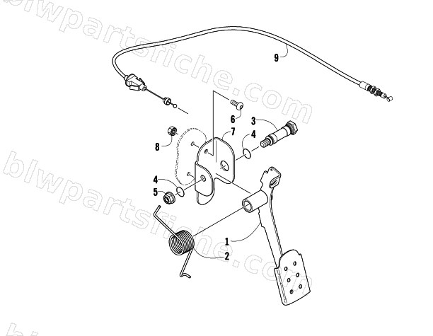 ACCELERATOR ASSEMBLY diagram