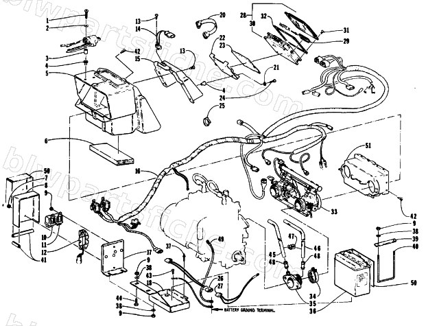 AIRBOX AND EFI ASSEMBLIES diagram