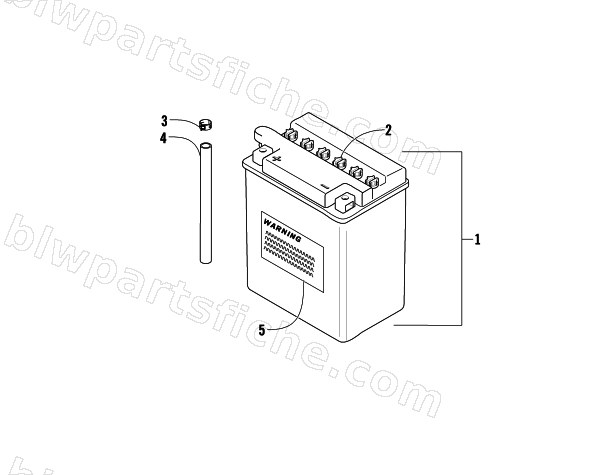 BATTERY ASSEMBLY diagram