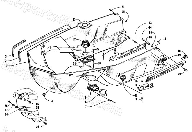 BELLY PAN ASSEMBLY diagram