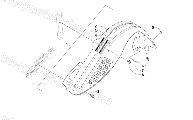 BELT GUARD ASSEMBLY diagram