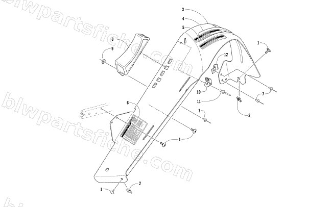 BELT GUARD ASSEMBLY diagram