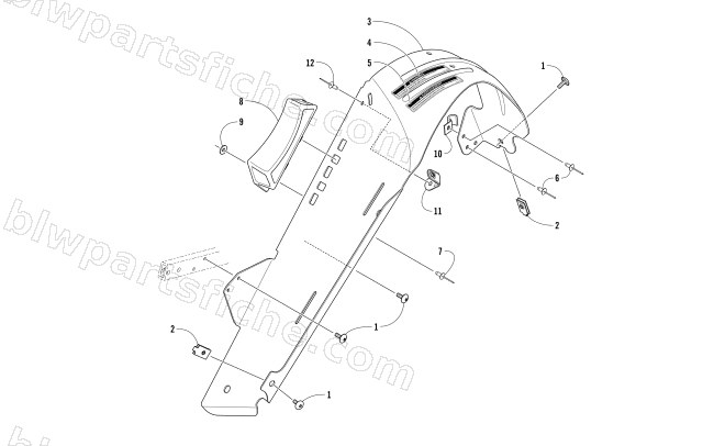 BELT GUARD ASSEMBLY diagram