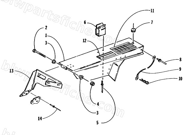 BELT GUARD ASSEMBLY diagram