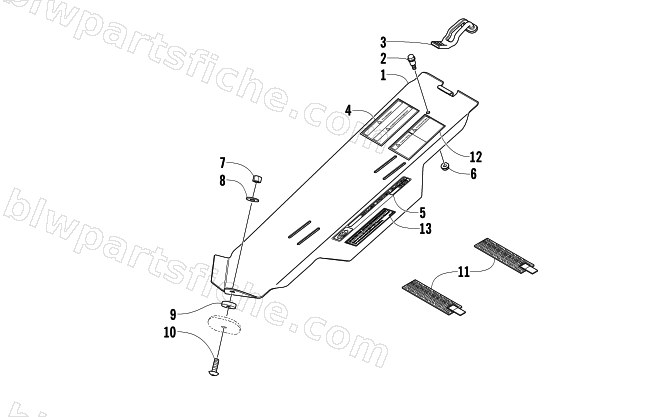 BELT GUARD ASSEMBLY diagram