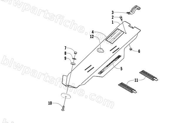 BELT GUARD ASSEMBLY diagram