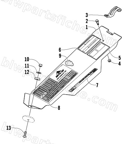 BELT GUARD ASSEMBLY diagram