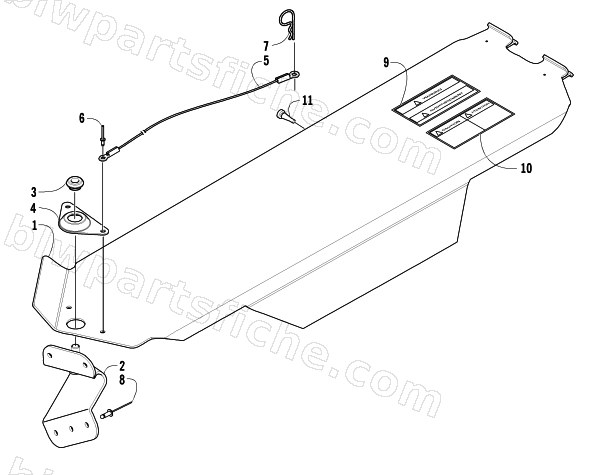 BELT GUARD ASSEMBLY diagram
