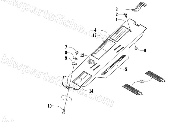 BELT GUARD ASSEMBLY diagram