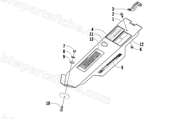 BELT GUARD ASSEMBLY diagram
