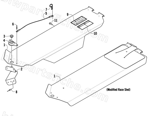 BELT GUARD ASSEMBLY diagram