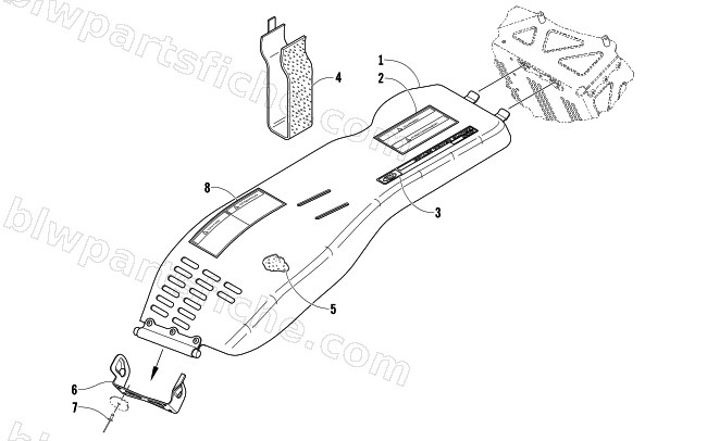BELT GUARD ASSEMBLY diagram