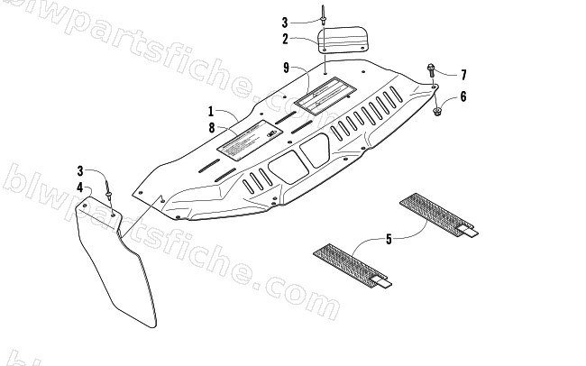 BELT GUARD ASSEMBLY diagram