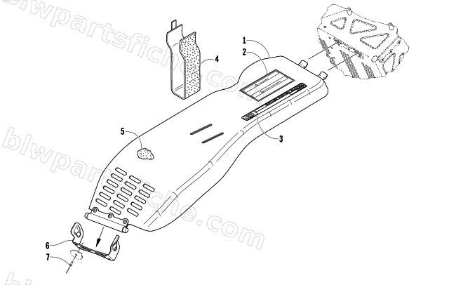 BELT GUARD ASSEMBLY diagram