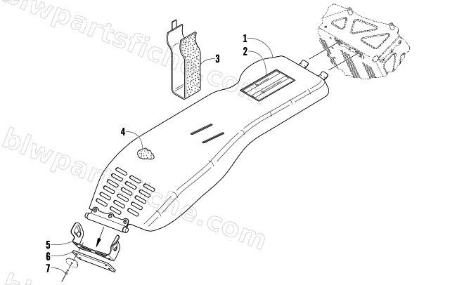 BELT GUARD ASSEMBLY diagram