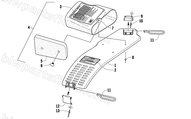 BELT GUARD ASSEMBLY diagram