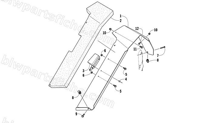 BELT GUARD ASSEMBLY diagram