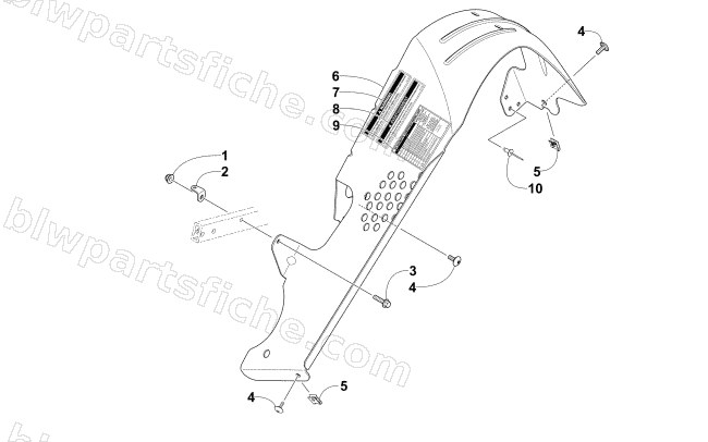 BELT GUARD ASSEMBLY diagram