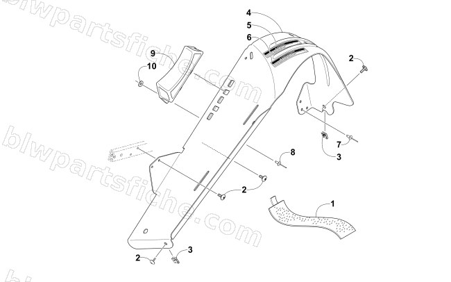 BELT GUARD ASSEMBLY diagram