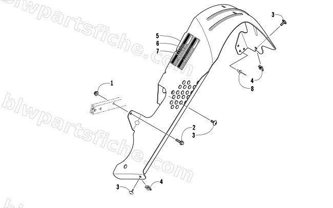 BELT GUARD ASSEMBLY diagram