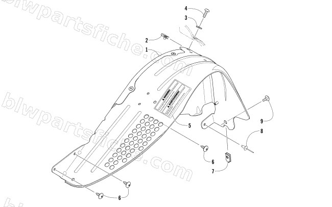 BELT GUARD ASSEMBLY diagram