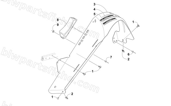 BELT GUARD ASSEMBLY diagram