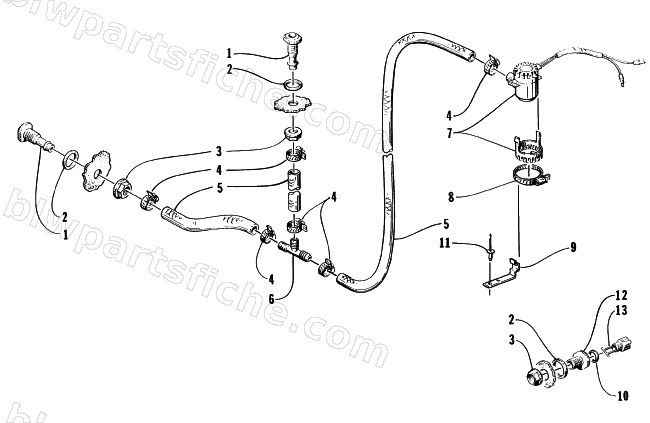 BILGE PUMP ASSEMBLY diagram