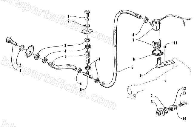 BILGE PUMP ASSEMBLY diagram