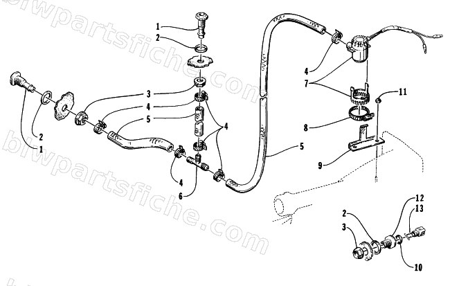 BILGE PUMP ASSEMBLY diagram