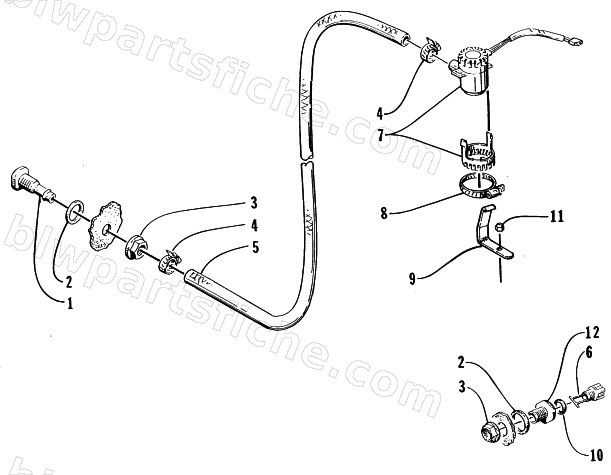 BILGE PUMP ASSEMBLY diagram