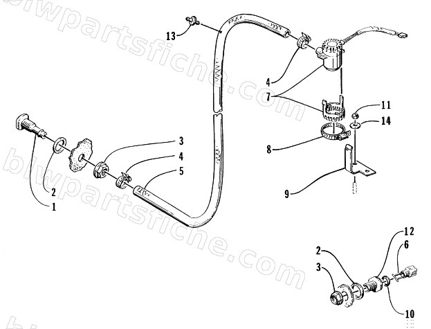 BILGE PUMP ASSEMBLY diagram