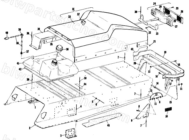 BODY AND RELATED PARTS diagram