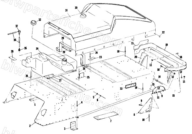 BODY AND RELATED PARTS diagram