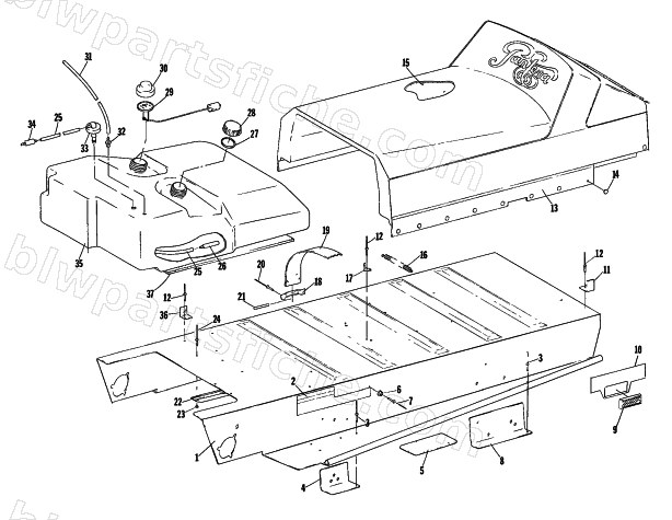 BODY AND SEAT diagram